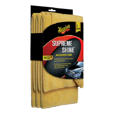 Supreme Shine Microfiber Towel (3pck) - 40cmx60cm
